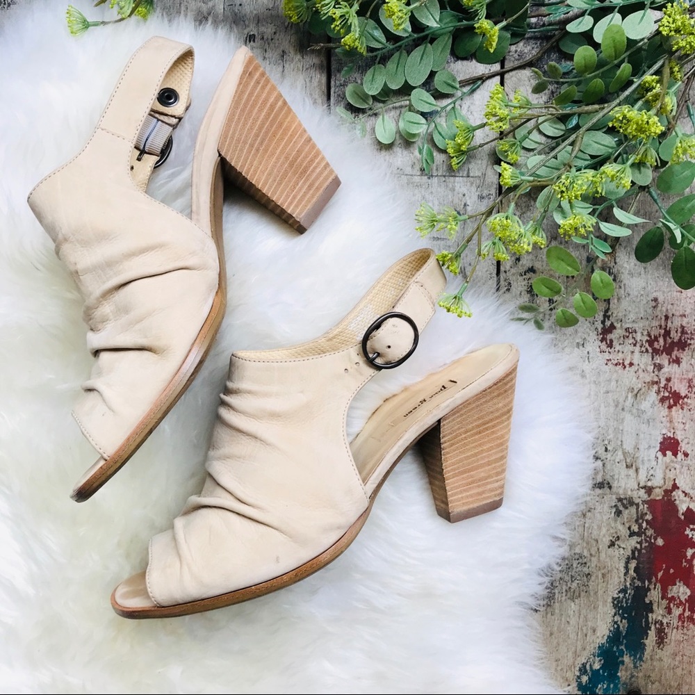 PAUL green suede heels Sz 8.5 US women’s